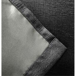 Enhanced Living Vogue Black Thermal Room Darkening Curtains Eyelet - thumbnail 4