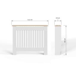 GFW Longslow Radiator Cover Medium Grey - thumbnail 6