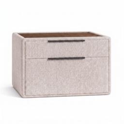 Sofa.com Cole Large Bedside Table in Brushed Matte Weave - thumbnail 3
