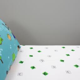Minecraft Minecraft Grids Single Fitted Sheet - thumbnail 7