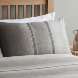Catherine Lansfield Denim Print Cotton Reversible Duvet Cover Set - thumbnail 2