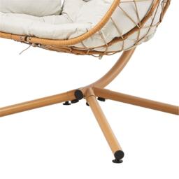 Breeins Swing Hanging Egg Chair with Cushion and Pillow - thumbnail 7