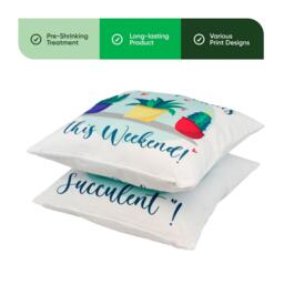Streetwize Pack of 2 Decorative Scatter Cushion Covers 45x45c - thumbnail 4