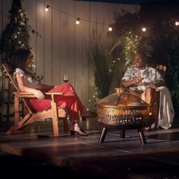 VonHaus Hudson Adirondack Chair - thumbnail 2