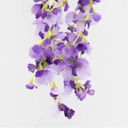 Streetwize Solar Decorative Wisteria Flower Lights - thumbnail 4