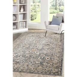Homemaker Agrah Traditional Rug Grey - thumbnail 1