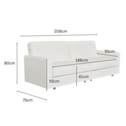 Aspire Vault Sofa Bed with Dual Storage - thumbnail 8