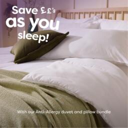 Slumberdown Anti Allergy Firm Support Pillow - thumbnail 5