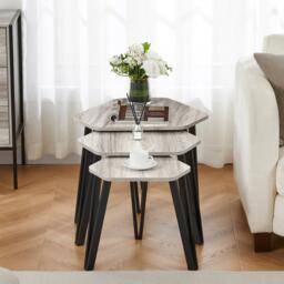 Lassic Vida Designs Brooklyn Nest of 3 Tables - thumbnail 3