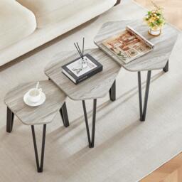 Lassic Vida Designs Brooklyn Nest of 3 Tables - thumbnail 4