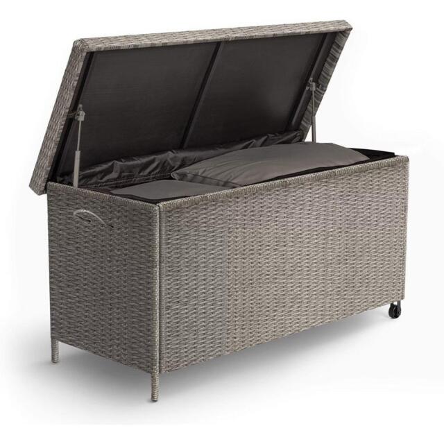 VonHaus VonHaus - Rattan Look Outdoor Cushion Storage Box - image 1