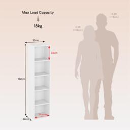 Lassic Vida Designs Oxford 5 Tier Cube Bookcase - thumbnail 8