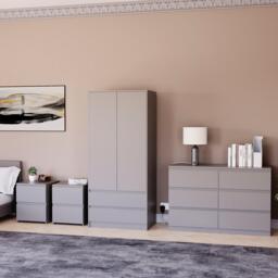 Lassic Vida Designs 4 Piece Denver Bedroom Set 4 - thumbnail 1