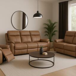 Aspire Kingsmere 3 + 2 + 1 Power Recliner Sofa Suite