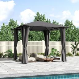 Breeins Metal Gazebo with Lights