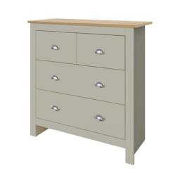 Jack Wills 4-Drawer Wood Chest of Drawers - thumbnail 4