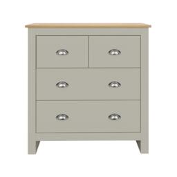 Jack Wills 4-Drawer Wood Chest of Drawers - thumbnail 3