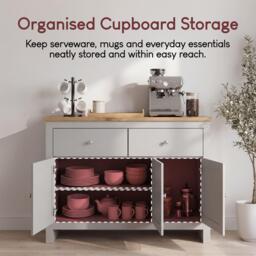 Lassic Vida Designs Arlington 2 Drawer 3 Door Sideboard - thumbnail 5