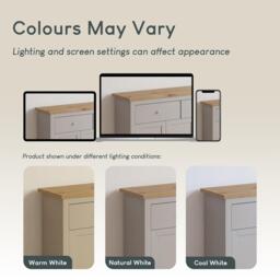 Lassic Vida Designs Arlington 2 Drawer 3 Door Sideboard - thumbnail 8
