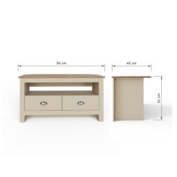 GFW Lancaster Corner TV Unit - thumbnail 8