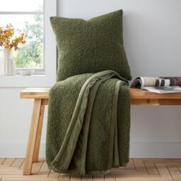 Catherine Lansfield So Soft Velvet Boucle Blanket Throw - thumbnail 4