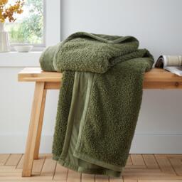 Catherine Lansfield So Soft Velvet Boucle Blanket Throw