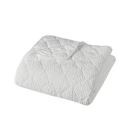 Catherine Lansfield Crinkle Seersucker Texture Bedspread - thumbnail 4