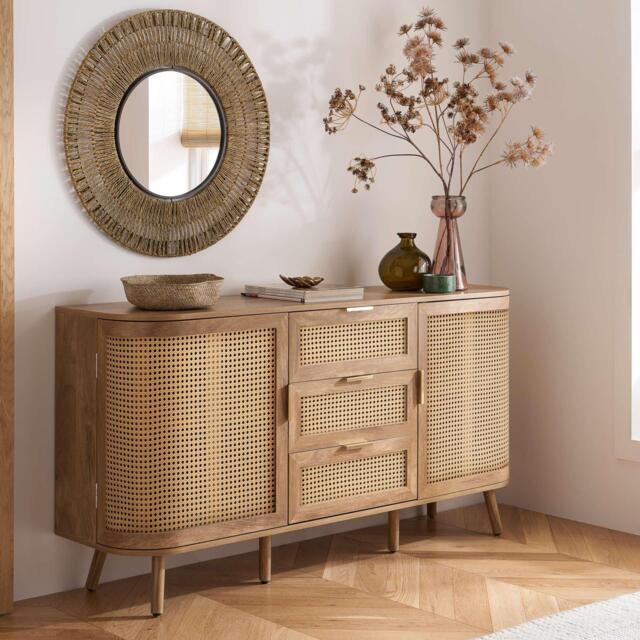 Birlea Noah 2 Door 3 Drawer Sideboard - image 1
