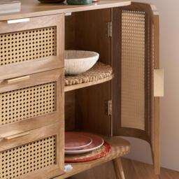 Birlea Noah 2 Door 3 Drawer Sideboard - thumbnail 4