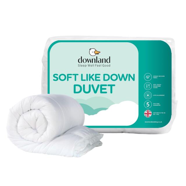 Downland Soft Like Down 7.5 tog Duvet - image 1