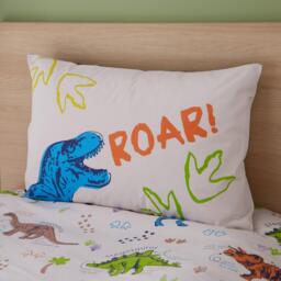 Catherine Lansfield Prehistoric Dinosaurs Reversible Duvet Cover Set - thumbnail 3