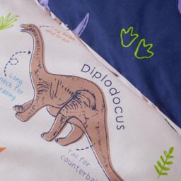 Catherine Lansfield Prehistoric Dinosaurs Reversible Duvet Cover Set - thumbnail 4