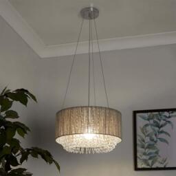Lighting Collection Shade Droplet Pendant