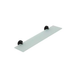 Croydex Epsom Black Flexi-Fix - Glass Shelf - thumbnail 2