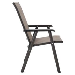 Breeins Foldable Fabric Chairs Set of 2 Metal Frame - thumbnail 5