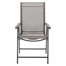 Breeins Foldable Fabric Chairs Set of 2 Metal Frame - thumbnail 4
