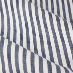 Yard Hebden Striped 100% Cotton Lined Eyelet Curtains - thumbnail 6