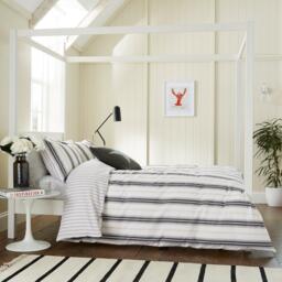 Stationery Cooper Stripe Duvet Set - thumbnail 1