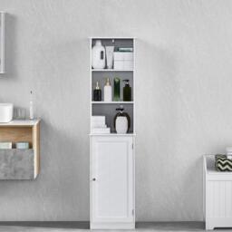 Lassic Bath Vida Priano 1 Door 2 Shelf Tall Cabinet - thumbnail 5