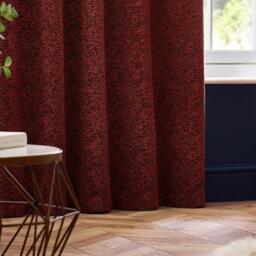 Paoletti Galaxy Fully Lined Chenille Eyelet Curtains - thumbnail 3