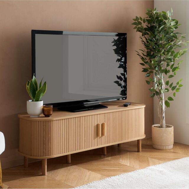 Birlea Axel Fluted Small TV Unit - image 1