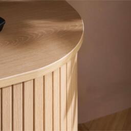 Birlea Axel Fluted Small TV Unit - thumbnail 5