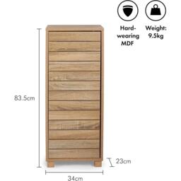 VonHaus VonHaus Chester Small Cabinet - thumbnail 3