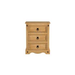 Birlea Corona Large 3 Drawer Bedside - thumbnail 6