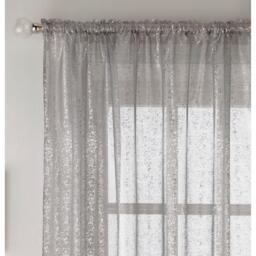 Enhanced Living Pandora Metallic Print Rod Pocket Panel - Pair - thumbnail 3