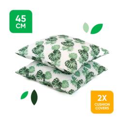 Streetwize Pack of 2 Decorative Scatter Cushion Covers 45x45c - thumbnail 2