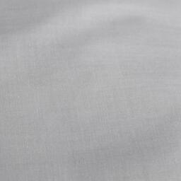 Serene Home Plain Dyed Pair of Housewife Pillowcases in Silver - thumbnail 4