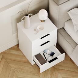 Lassic Trega 3 Drawer Bedside Chest - thumbnail 5