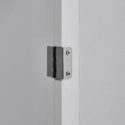 Kabinet UK Slim White Tall Cabinet with Mirror Door - thumbnail 7