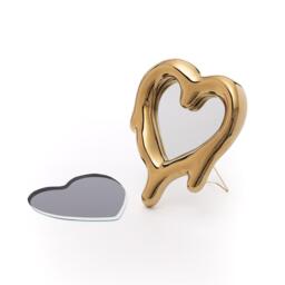 Seletti Melted Heart Porcelain Mirror and Picture Frame - thumbnail 3